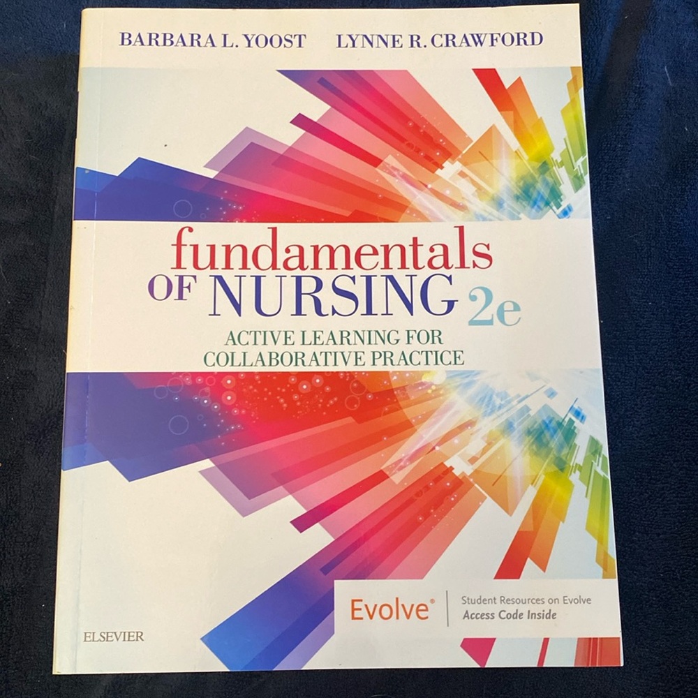 Evolve Fundamentals of nursing 2e book